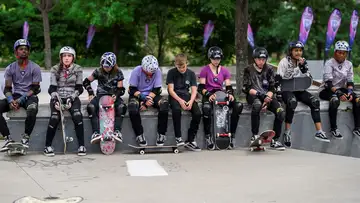 Skateboarding
