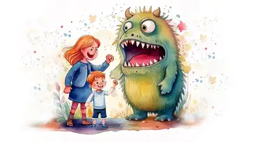 Mommy vs Monster: A Mindful Bedtime Story for Kids